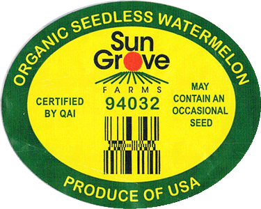Watermelon<br>Regular, Seedless, Organic