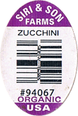 Squash Zucchini/Courgette<br>Medium Organic