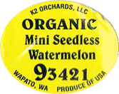 Watermelon Seedless Mini Organic