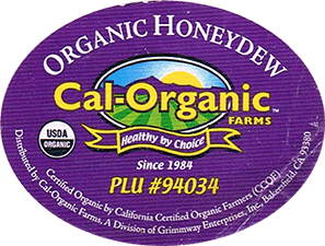 Melon Honeydew/White Honeydew<br>Large Organic