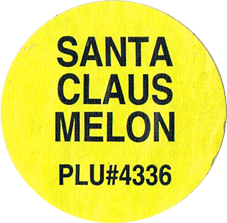 Melon Santa Claus
