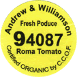 Plum/Italian/<br>Saladette/Roma Organic