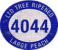 Peach Tree Ripened<br>Large West