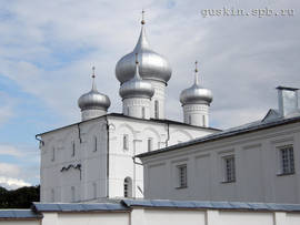 Khutyn Monastery of Saviour's Transfiguration and of St. Varlaam. Transfiguration cathedral (1515).