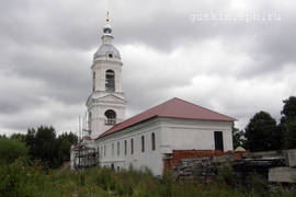 Adrianova Sloboda. Adrian-Dormition monastery. The belfry (1809).