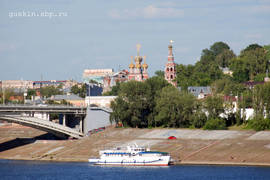 Nizhny Novgorod. A view of the   Virgin's Nativity Church (Stroganov's).