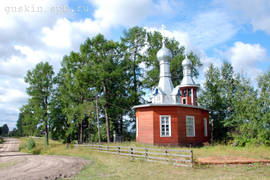 Shegovary. The сhurch of the Transfiguration (1824–1828).