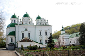 Kiev. The Ascension Florovsky Convent. The cathedral of the Ascension of Jesus  (1722–1732).