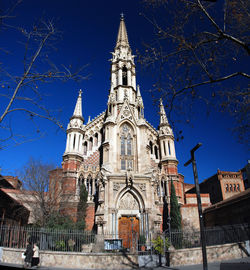 Barcelona. The church of Sant Francesc de Sales.