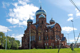Gorushka. The cathedral of Theotokos of Kazan (1896–1918, arch. V.A.Kosyakov).