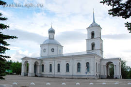 Ostrov. The Cathedral of Trinity (1790).