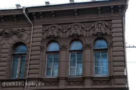 Kiev. «Chocolate house» (1880th, arch. V. Nikolaev).