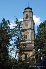 Rostov. The bell tower of the сhurch of the Exaltation of Cross (XIX c.).