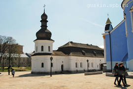 Kiev. St. Michael's Golden-Domed Monastery. The сhurch of St. John the Divine (around 1713).