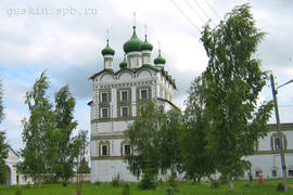 Vyazhishchsky Monastery. The сhurch of St. John the Divine (between 1694 and 1698).