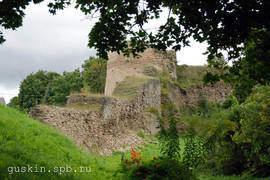 The fortress of Izborsk.