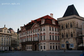 Prague. Old Town Square. Kinský Palace.