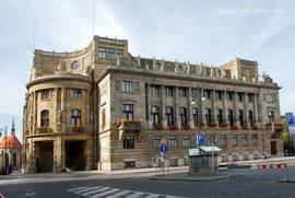 Prague. The building of the Ministry of Industry and Trade.