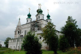Morozovitsa. Troitse-Gledensky Monastery. The cathedral of the Life-giving Trinity (1659).