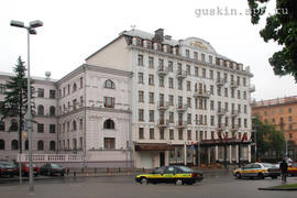 Minsk. «Europe» hotel. Was destroyed while fascist retreat. Restored in 2007.