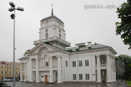 Minsk. The Town hall. It's a copy of ald town hall of 18th c. by Fyodor Kramer, demolished in 1851).