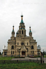 Kukoboy. The cathedral of the Veronica (1912, arch. Vasily Antonovich Kosyakov).