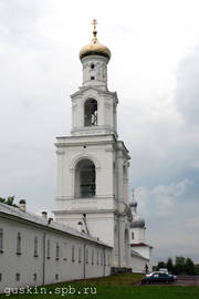Yuriev Monastery. belfry (1841, arch. Karl Rossi).