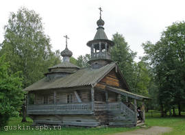Vitoslavlitsy. The chapel (18th century) from Kashira villiage.