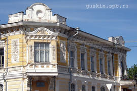 Ustyuzhna. The house of Y.M. Podzeev (1860th).