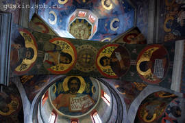 Kiev Pechersk Lavra. The frescoes of the church of All Saints (1906).