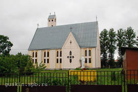 Lahojsk. St. Casimir kostel.