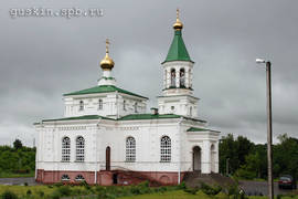 Polotsk. The сhurch of the Intercession of the Holy Virgin. Reconstruction of the сhurch built in 1781 and destroyed in 20 c.