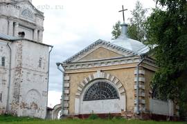 Solvychegodsk. The burial-chapel of the Stroganovs.
