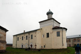 Holy Trinity monastery of Zelenetz. The сhurch of Annunciation of Mother of God  (1565–1683).