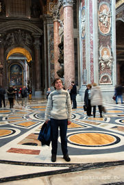 Vatican. In St. Peter's Basilica.