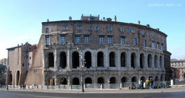 Rome. The Theatre of Marcellus.