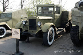 Kiev. The National Museum of the History of the Great Patriotic War. ZIS-5 truck.