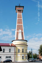 Rybinsk. Fire station and tower (1912).