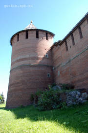 Nizhny Novgorod Kremlin. Tower of Boris and Gleb (built at the place of destroyed tower in 1972).