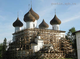 Kargopol. The Cathedral of the Nativity of Christ (1552-1562).