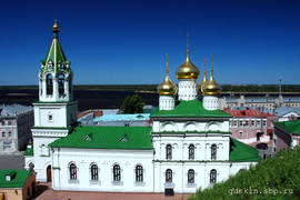 Nizhny Novgorod. The church of the Nativity of St. John the Baptist (1976–1683).