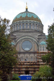 Kronstadt. Naval cathedral of Saint Nicholas.