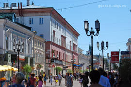 Nizhny Novgorod. Bolshaya Pokrovskaya street.