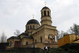 Kiev. The сhurch of the Saint Metropolitan Michael of Kiev (1893–1895; reconstructed at the original foundation in 1995).
