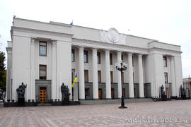 The Verkhovna Rada of Ukraine (1939, arch. V. Zabolotny).